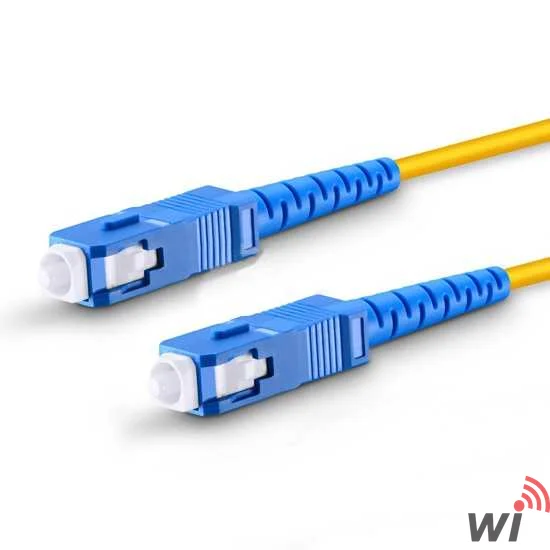 SC - SC  UPC/UPC FIBER PATCH KABLO SM - 1 MT