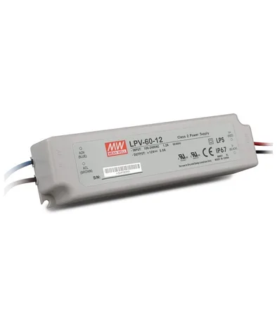 MW-LPV-60-24 2.5A 24vdc 60W Enerji Besleme Ünitesi