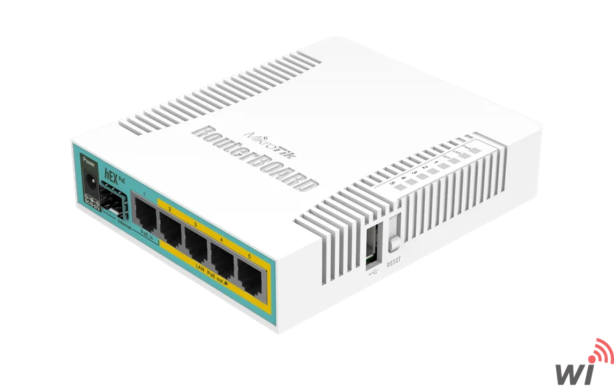 Mikrotik RB960PGS Hex PoE Switch / Router  ( 802.3af/at)
