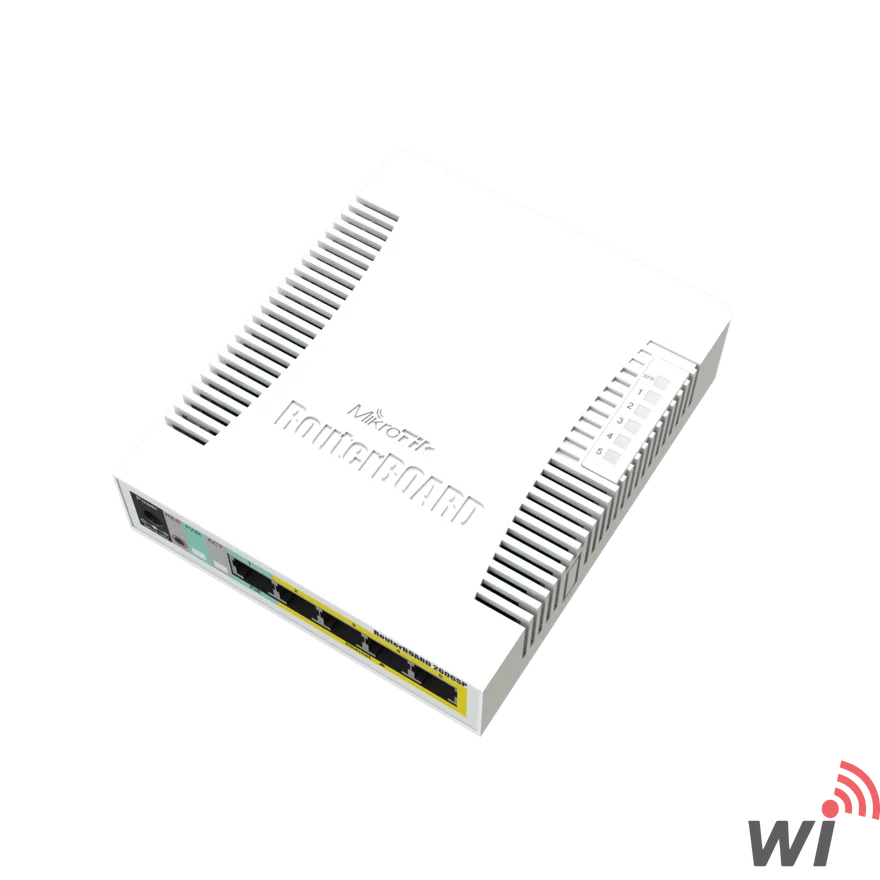 RB260GSP 4 Port Pasif Poe - 1 Port Poe In Gigabit / Fiber Destekli Switch