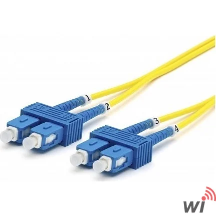 SC - SC FIBER PATCH KABLO SM - 15 MT