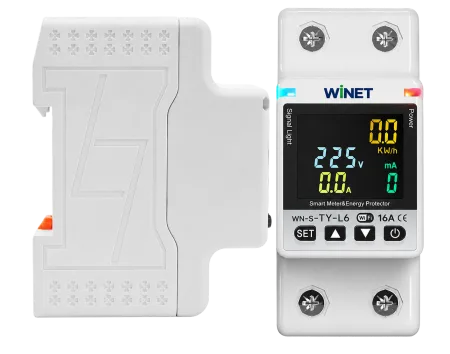 WINET WN-S-L6 WiFi Akıllı Enerji Koruma ve Ölçüm Rölesi