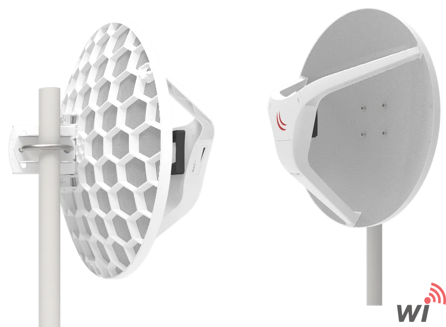 Mikrotik RBLHGG-60ad PTP wireless wire dish Set
