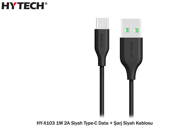 Hytech-HY-X103 Hytech-HY-X103 Type-C USB 2Amper 1 Metre Kablo