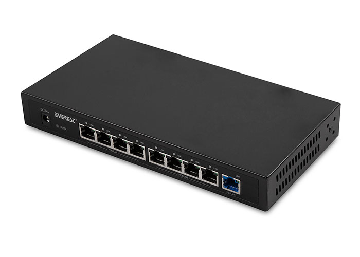 EVEREST-ESW-809PA-120 EVEREST ESW-809PA-120 8+1 PORT IEEE 802.3AF/AT 120W POE SWITCH