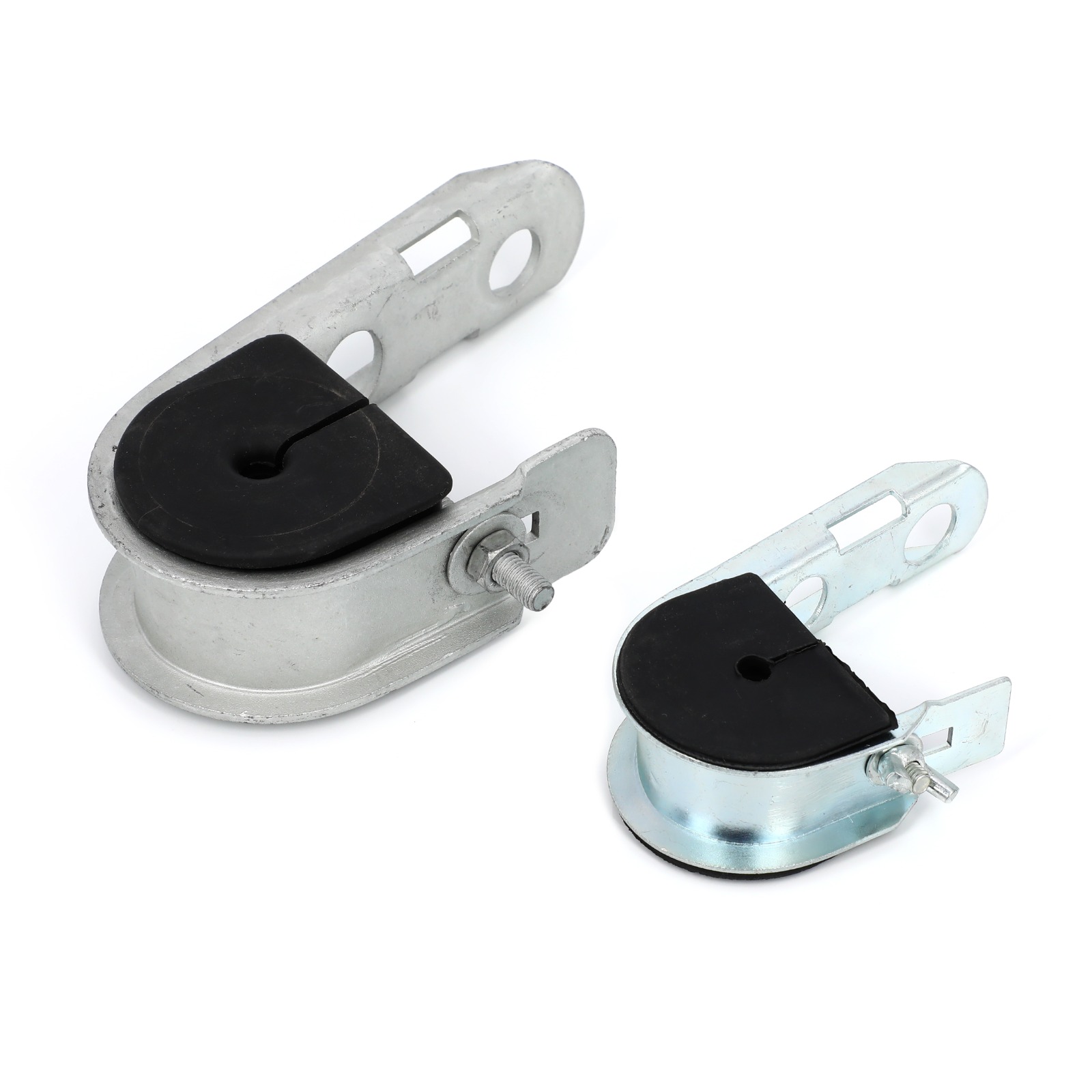 FBR-ADSS-JHOOK-8-12MM ADSS Round Fiber Optic Cable J Hook Suspension Clamp for ADSS diameter 8-12mm