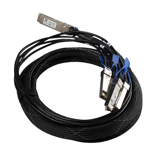 XQ-BC0003-XS-Plus Mikrotik XQ+BC0003-XS+ Break out Cable 100G QSFP28 to 4 x 25G SFP28, 3m ( Direct Attach Cable )