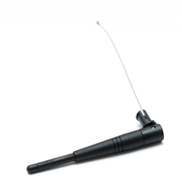 ACSWI Mikrotik 2.4-5.8 GHz Omnidirectional Swivel Antenna with cable and U.fl connector (for indoor use)
