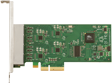 RB44Ge Mikrotik RB44Ge 44Ge PCI-Express 4X - 4x Gbit Ethernet Kartı