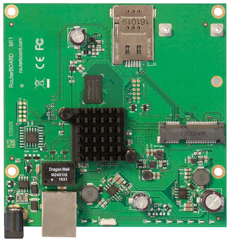 RBM11G RBM - Powerful OEM board with 1 Gigabit LAN and 1 miniPCIe slots