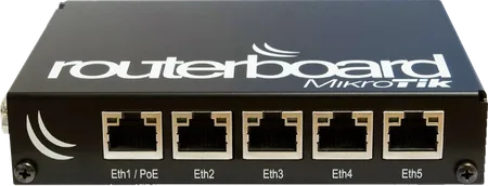 MikroTik Routerboard RB450G +KASA +POE Hazır Set Sistem