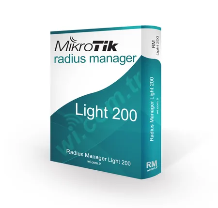 Radius Manager - Light 200 Kullanıcı