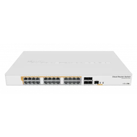 Cloud Router Switch 24 Port 500W PoE Switch 10Gbit