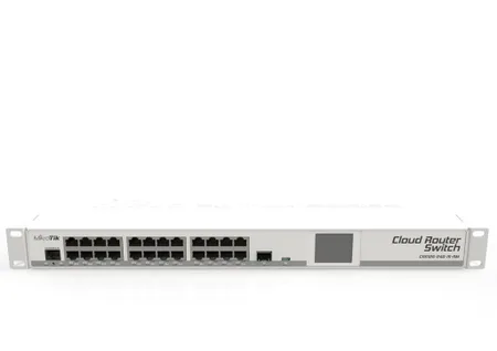 Cloud Router Switch CRS125-24G-1S-RM 1 SFP Fiber Girişli ,24 Port