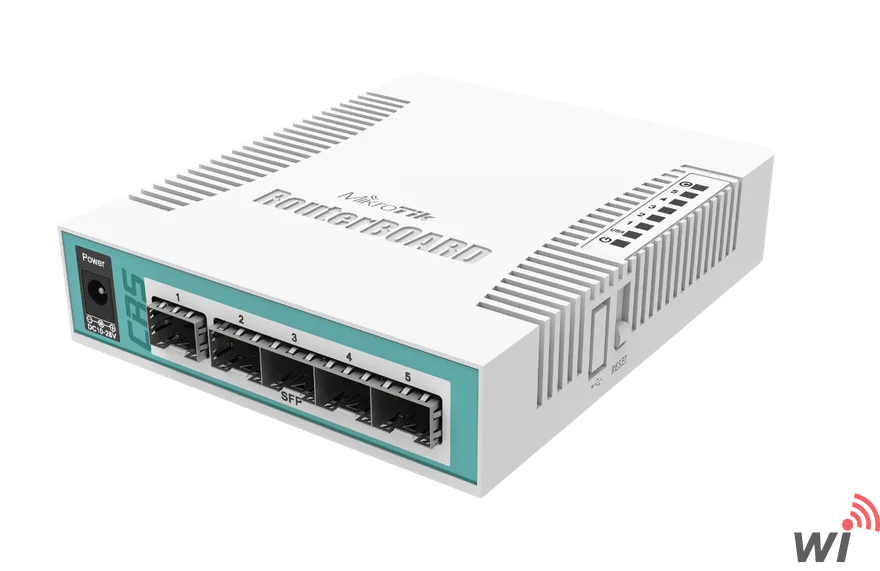 Cloud Router Switch CRS106-1C-5S  Fiber Switch 6 Port SFP