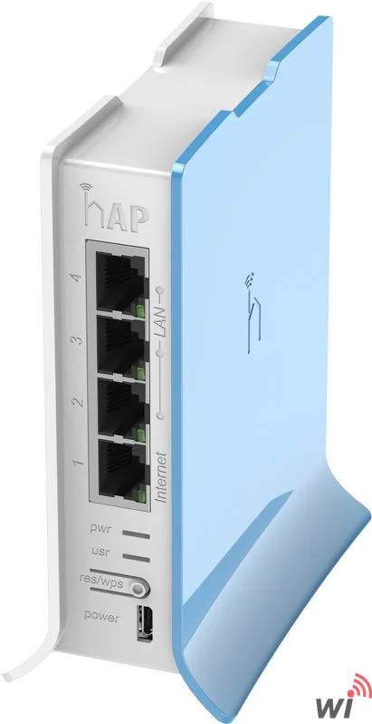 Mikrotik  hAP lite 2.4 Ghz 650 Mhz İç Ortam AP ,L4 Dik Kasa