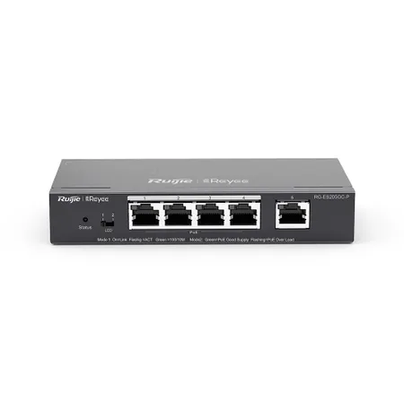 RG-ES205GC-P 5 Port Gigabit Smart Poe Switch