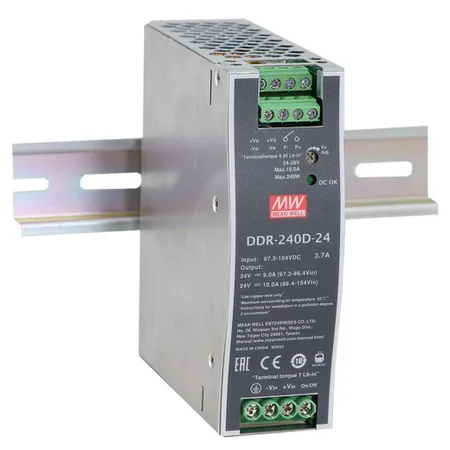 DDR-240B-24 16.8-33.6DC IN 24V OUT -10A