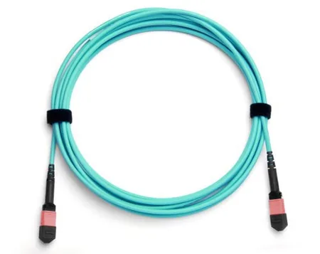 MPO,MPO Base-12 Multi-Mod Fiber Patch Cord OM4 Polarite B 3 Metre - 12 Core
